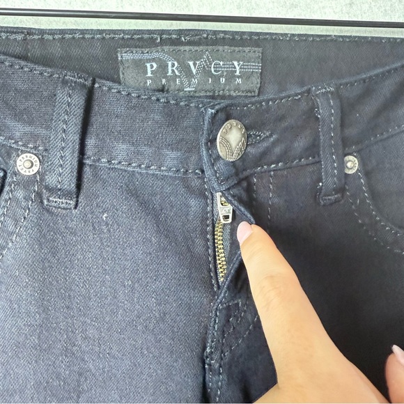 PRVCY Premium Women’s Low-Rise Black Skinny Jeans size 26 - Picture 3 of 13